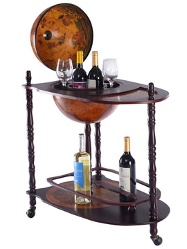 Wereldbol Tafel Minibar Kar Mini Bar Globebar Globe Drankkast