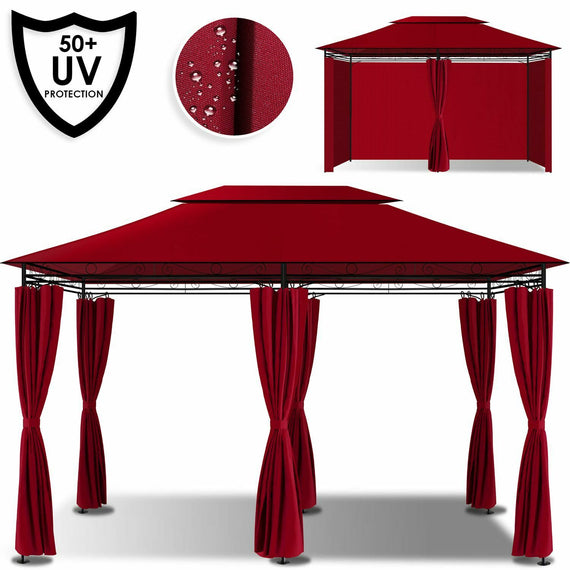 paviljoen tent 3x4 Luxe Partytent 3x4 Paviljoen in 5 kleuren party tuin tent NIEUW – LOODS2010
