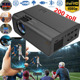 FULL HD 1080P LED TV BEAMER Projector NIEUW