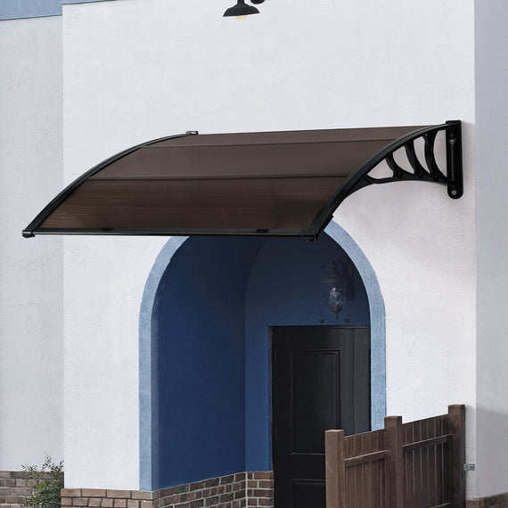 vidaXL Deurluifel 150x100 cm polycarbonaat zwart vidaXL Deurluifel 150x100 cm polycarbonaat zwart